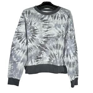 PINK Victoria's Secret Tie Dye Mesh Sweatshirt Large